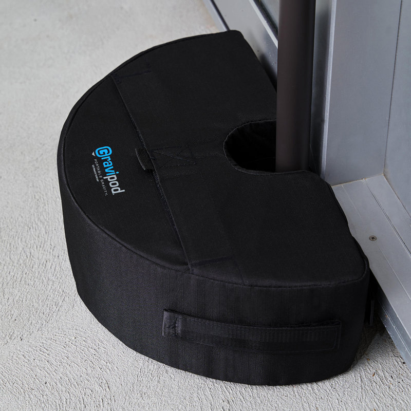 Gravipod HalfRound Umbrella Base Weight Bag Up to 50 lbs. & Reviews